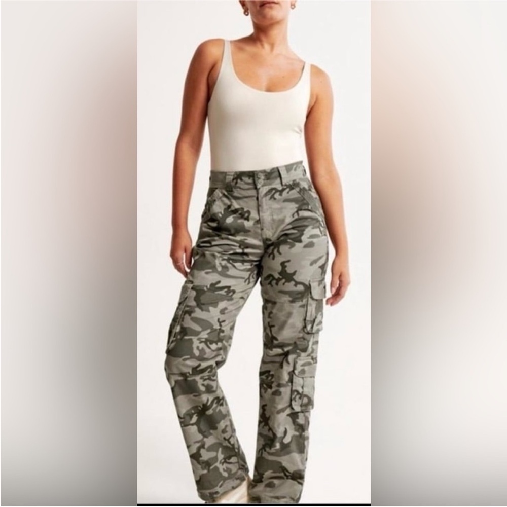 Abercrombie Camo Cargo Pants